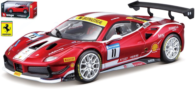 BBURAGO - 1:24 Ferrari Racing 488 Challenge 2017