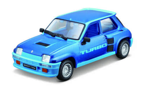 BBURAGO - 1:32 Klasszikus Renault 5 Turbo Blue