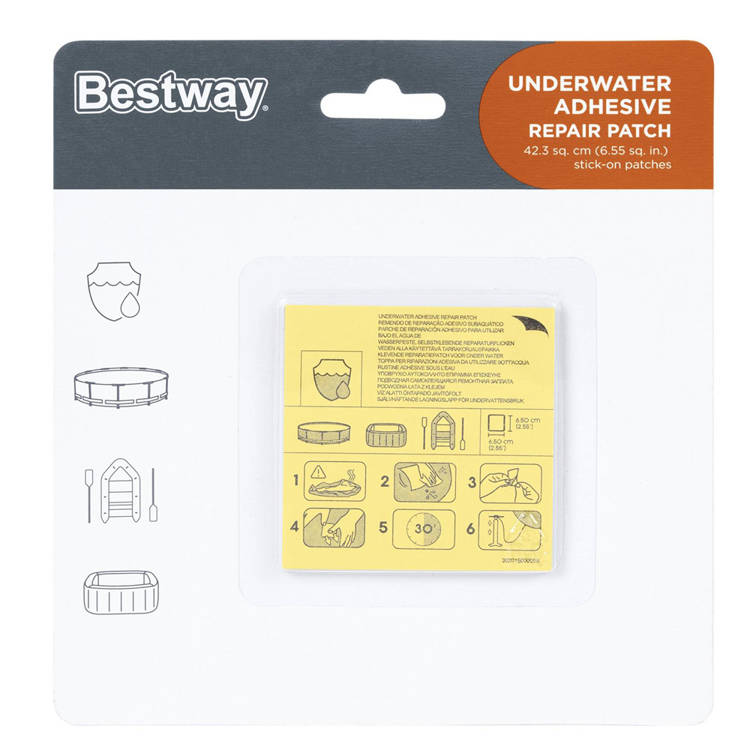 BESTWAY -  62091 Öntapadós javítókészlet 10db