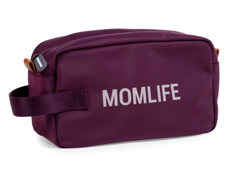 CHILDHOME - Toalett-táska Momlife Aubergine