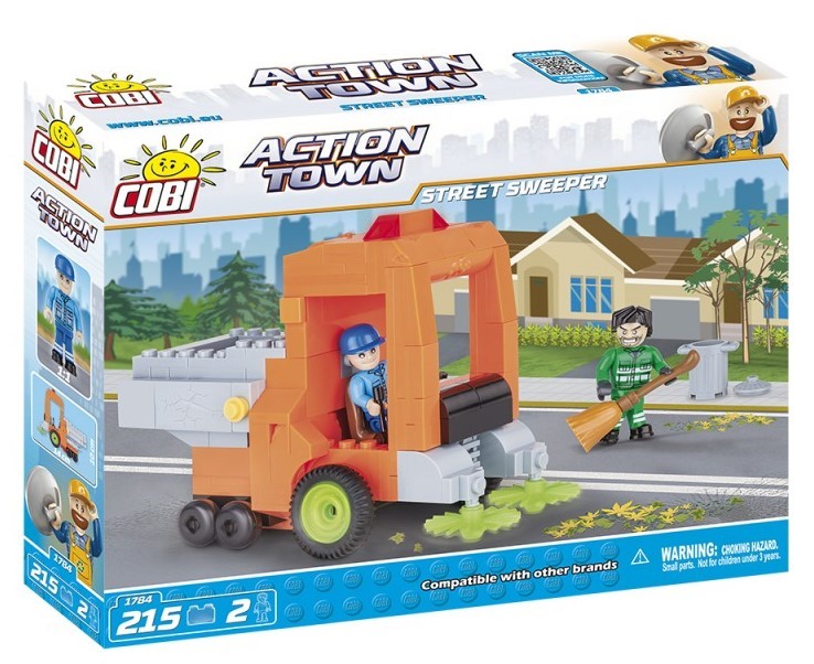 COBI - 1748 Action Town - utcai seprőgép