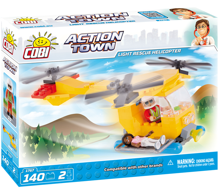 COBI - 1767 Action Town Light mentőhelikopter