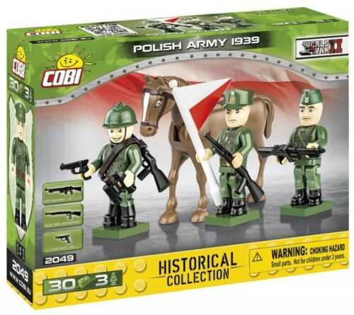 COBI - 2049 Lengyel Hadsereg 1939 3 figura és kiegészítők