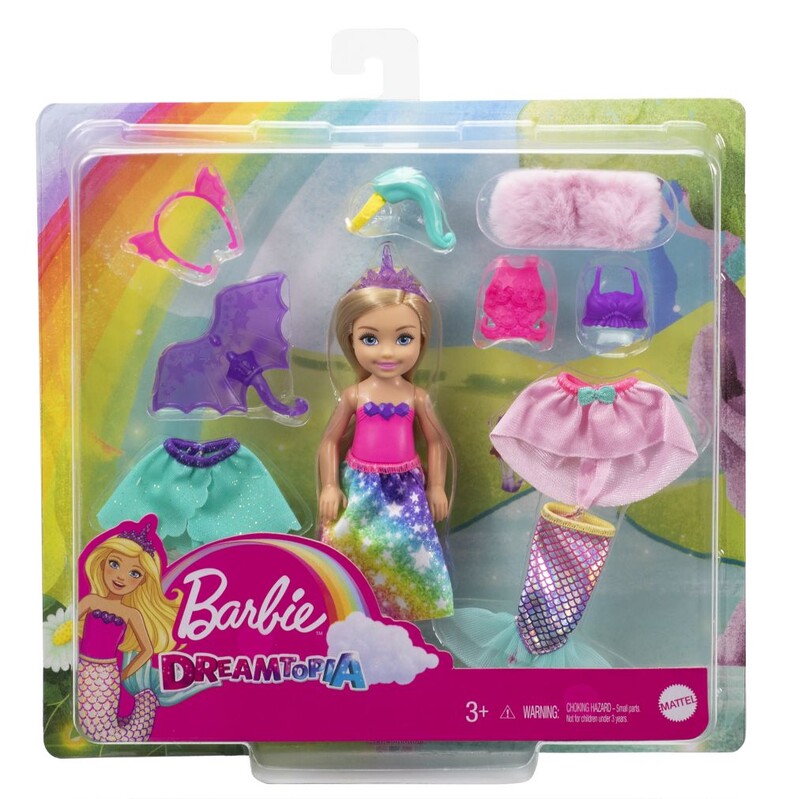 MATTEL - Barbie Chelsea ruházati játékkészlettel