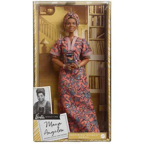 MATTEL - Barbie inspiráló nők - Maya Angelou