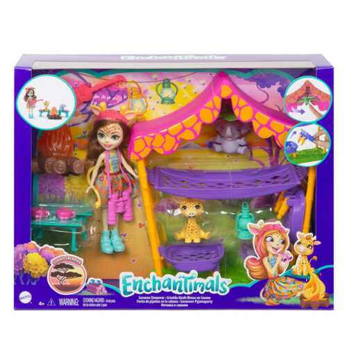 MATTEL - Enchantimals Let's Go Camp játékkészlet