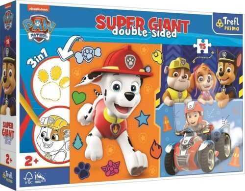 TREFL - Hit Puzzle 15 GIANT- Paw Patrol