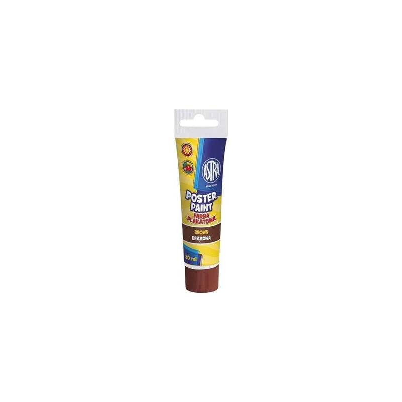 ASTRA - Temperafesték tubusban 30ml BROWN