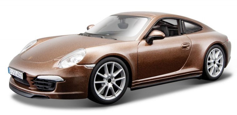 BBURAGO - 1:24 Plus Porsche 911 Carrera S Metallic Brown