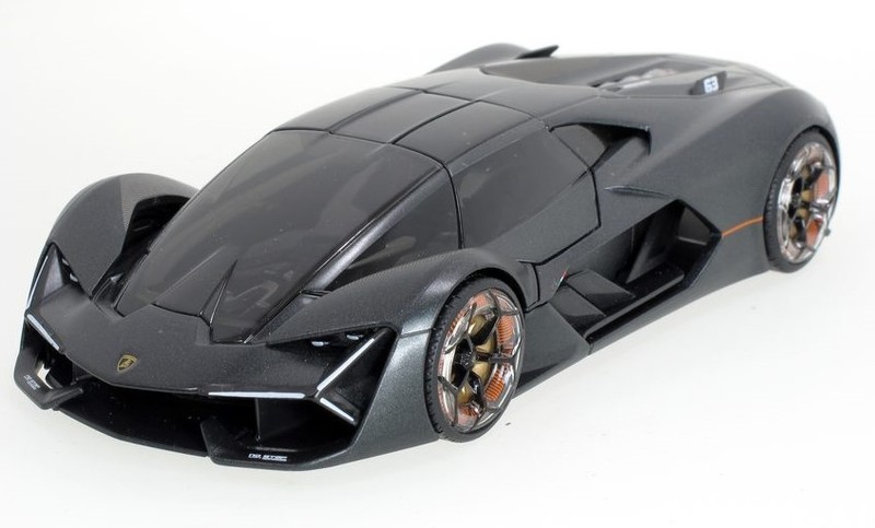 BBURAGO - 1:24 Plusz Lamborghini Terzo Millenio Grey