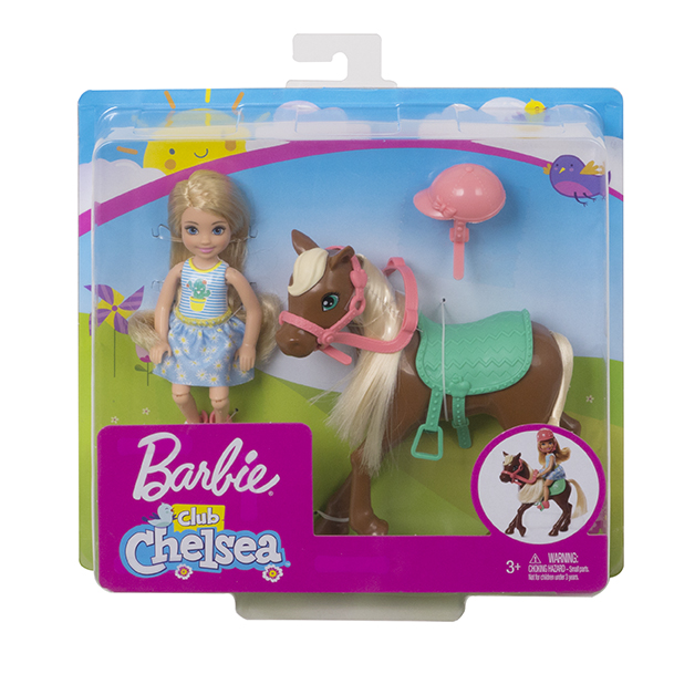 MATTEL - Barbie Chelsea és póni