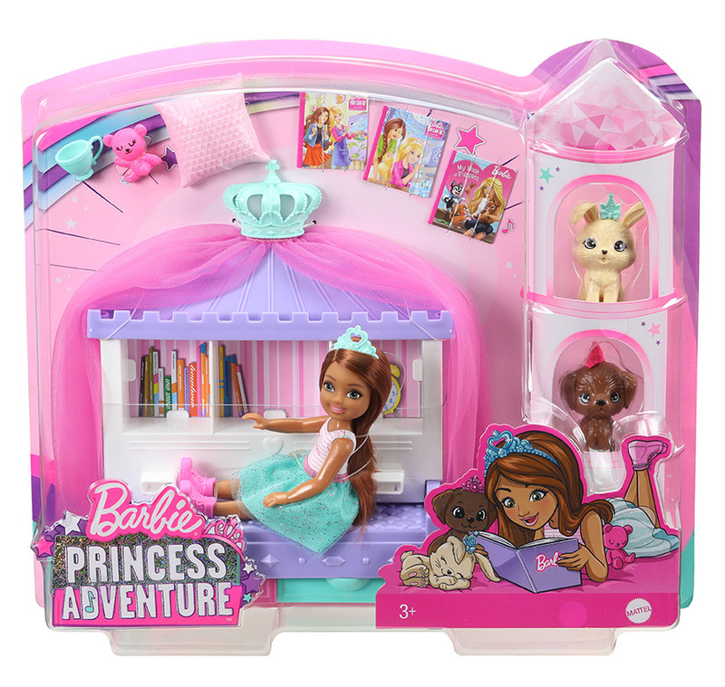 MATTEL - Barbie Princess Adventure Princess Chelsea játékkészlet