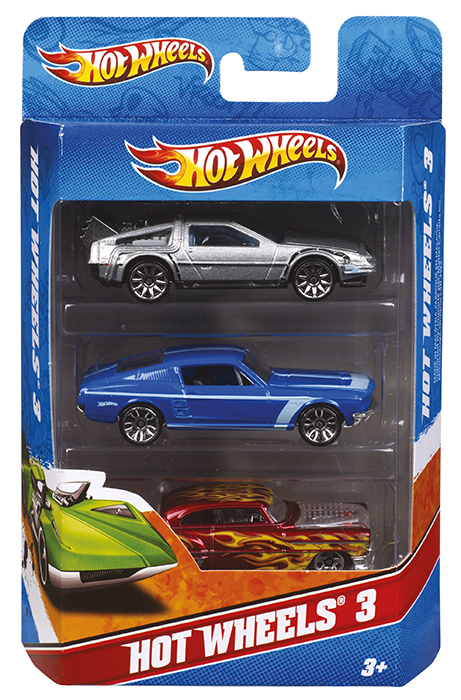 MATTEL - Hot Wheels autók készlete 3 db