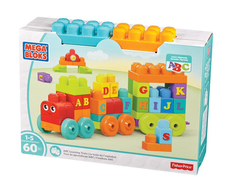 MATTEL - Mega Bloks Train Abc Train Abc tanulja meg az ábécét