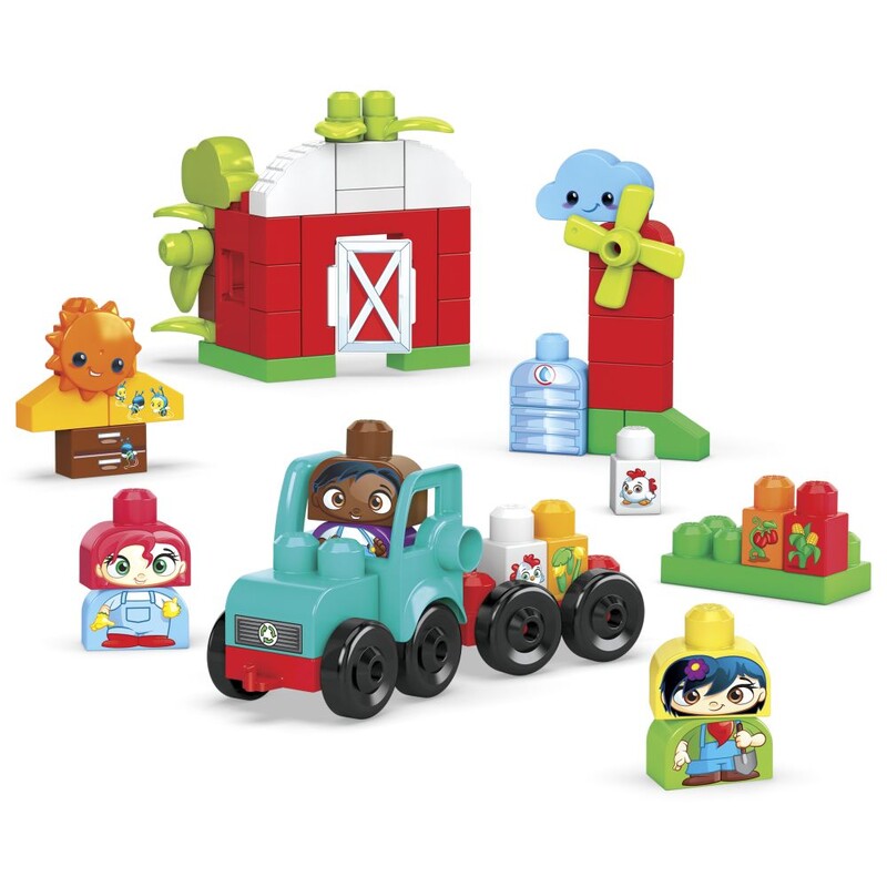 MATTEL - Mega Bloks Zöld Városi Farm Grow And Protect - Növekedés és védelem