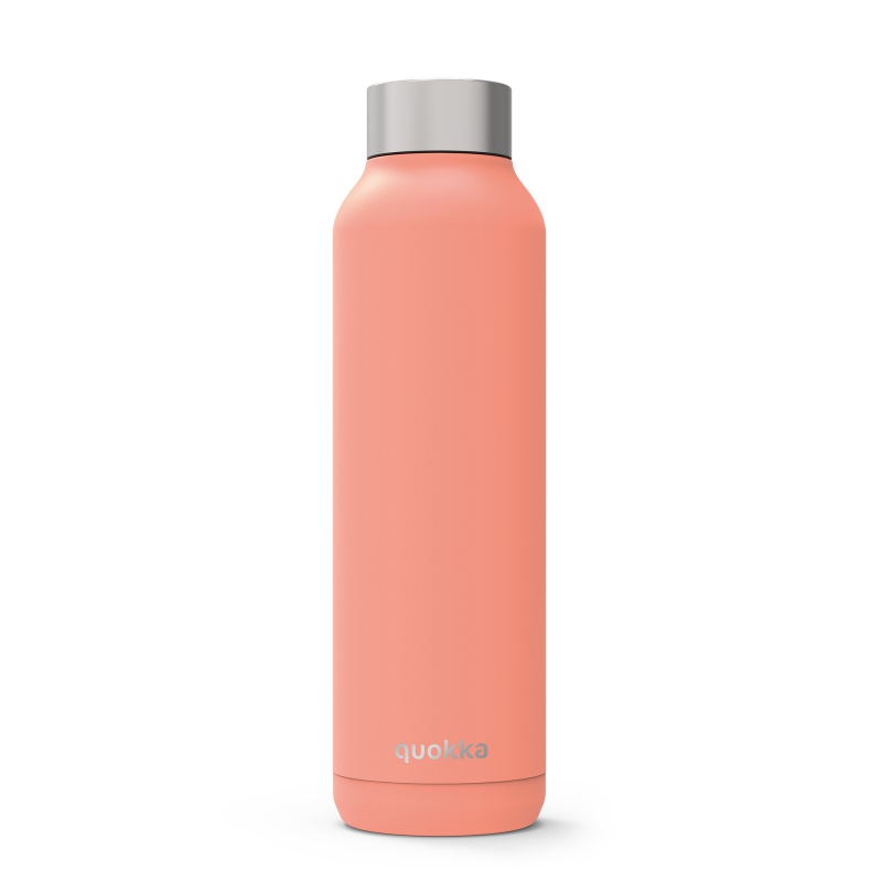 QUOKKA - Rozsdamentes acél palack / termosz APRICOT 630ml