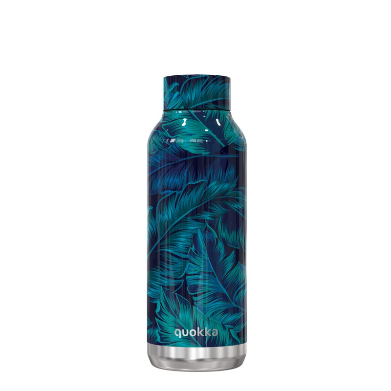 QUOKKA - Rozsdamentes acél palack / termosz DEEP JUNGLE 510ml