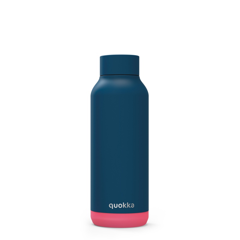 QUOKKA - Rozsdamentes acél palack / termosz PINK VIBE 510ml