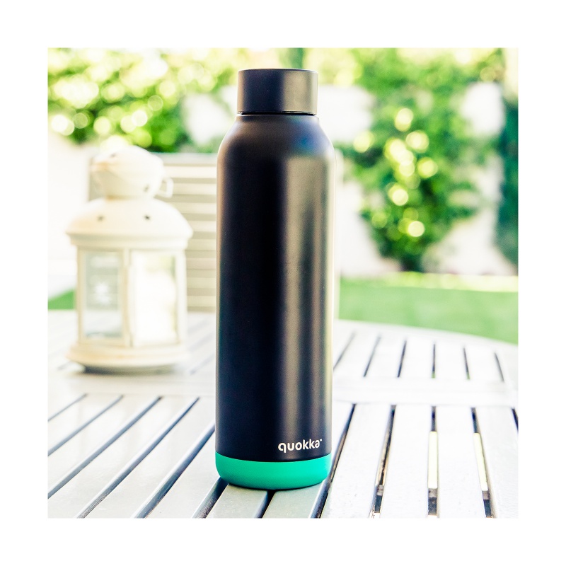 QUOKKA - Rozsdamentes acél palack / termosz TEAL VIBE 630ml