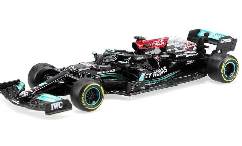 BBURAGO - 1:43 RACE F1 – MERCEDES-AMG F1 W12 E Performance (2021) #77 (Valtteri Bottas)