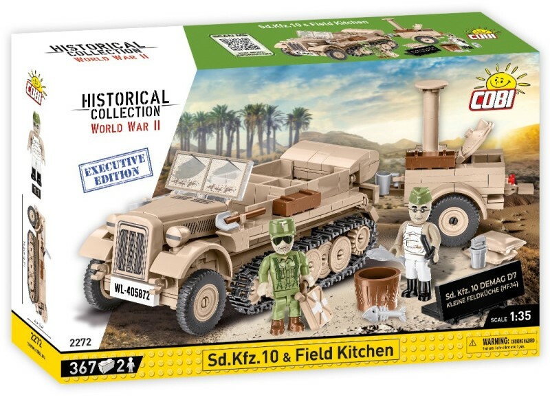 COBI - II WW Sd.Kfz. 10 és fél konyha