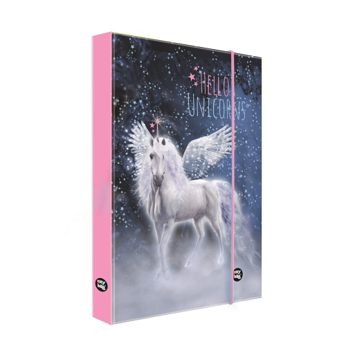 KARTON PP - A5 notebook doboz Unicorn 1