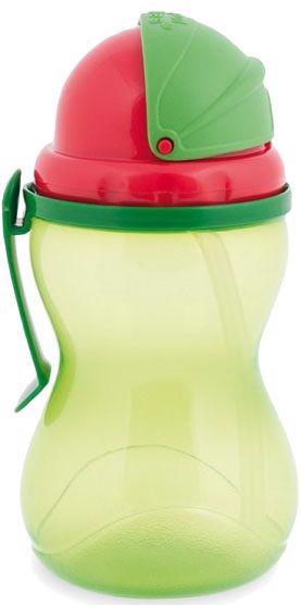 CANPOL BABIES - Sport palack szívószállal 370ml - zöld