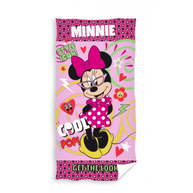 CARBOTEX - Pamut fürdőlepedő 70/140cm MINNIE MOUSE