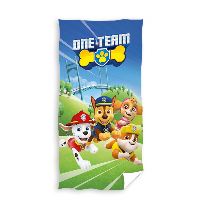 CARBOTEX - Pamut fürdőlepedő 70/140cm PAW PATROL