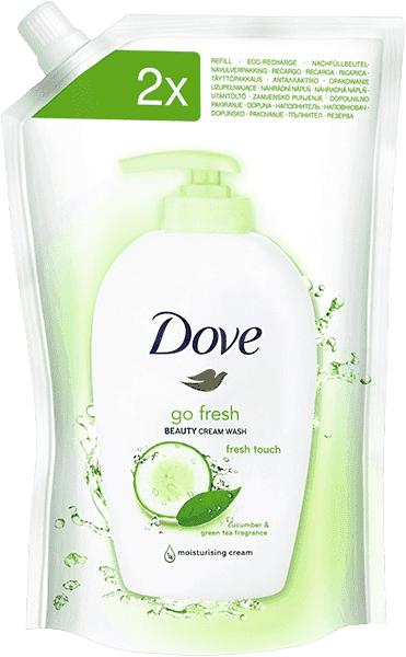 DOVE - Fresh Touch Folyékony szappan 500ml Dove utántöltő