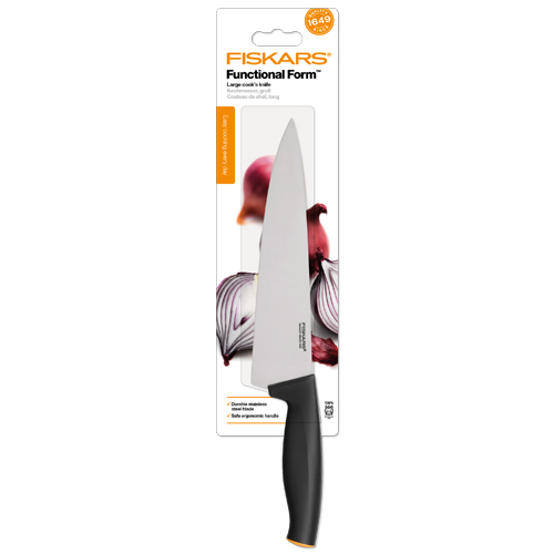 FISKARS - Funkcionális forma szakácskés 20 cm Fiskars 1014194