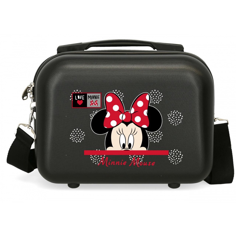 JOUMMA BAGS - ABS utazó kozmetikai táska MINNIE MOUSE My Pretty Bow