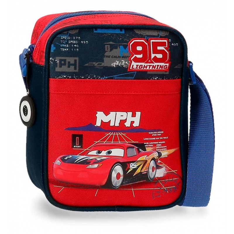 JOUMMA BAGS - Válltáska / szervezőtáska DISNEY CARS Piros