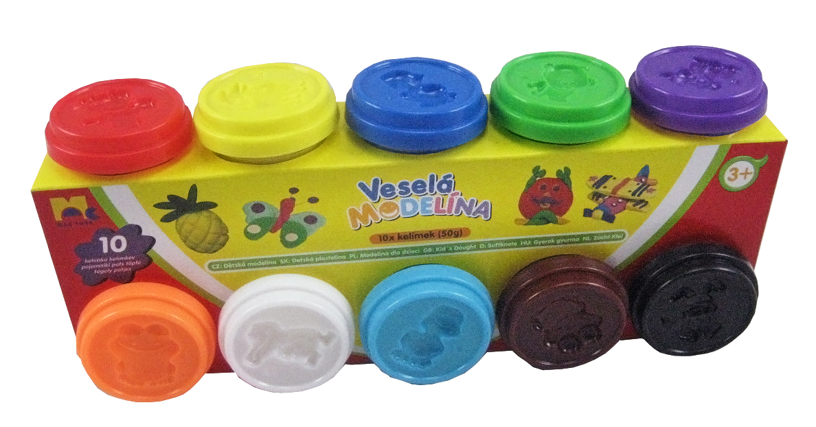 KIDS TOYS - Gyurma 10 x 50 g