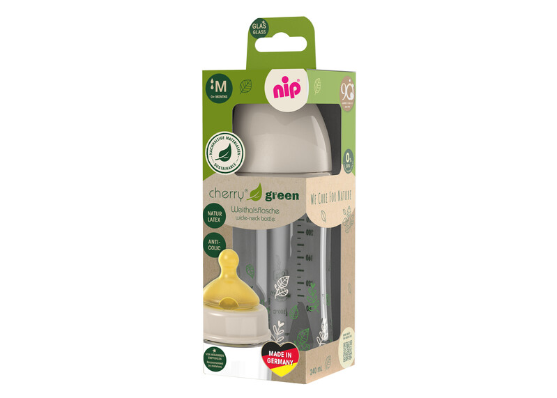 NIP - Cseresznyezöld üveg