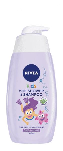 NIVEA - Babafürdető gél 2in1 lány 500ml Nivea Baby