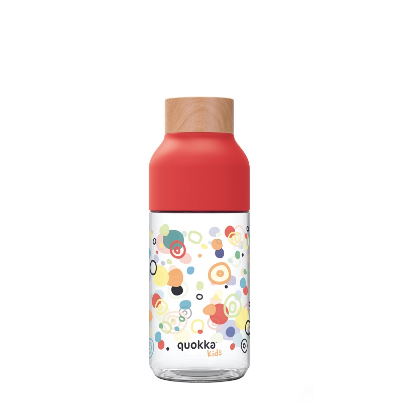 QUOKKA - ICE műanyag palack KIDS DOTS 570ml