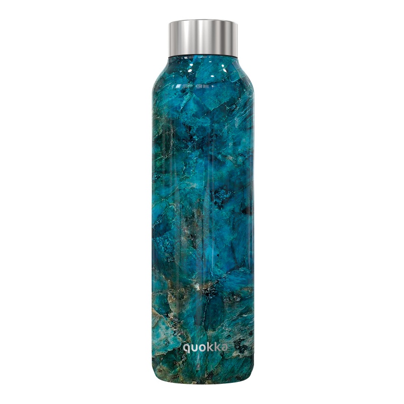 QUOKKA - Rozsdamentes acél palack / termosz BLUE ROCK 630ml