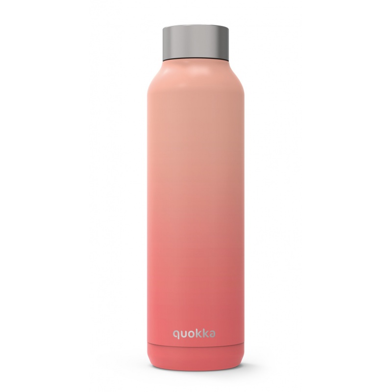 QUOKKA - Rozsdamentes acél palack / termosz PEACH 630ml