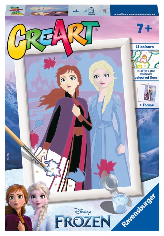 RAVENSBURGER - CreArt Disney: Frozen: Sisters Forever (Jégkirályság: Nővérek örökre)