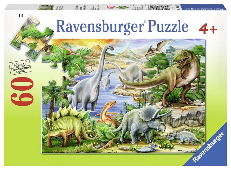 RAVENSBURGER - Őskori élet 60 darab