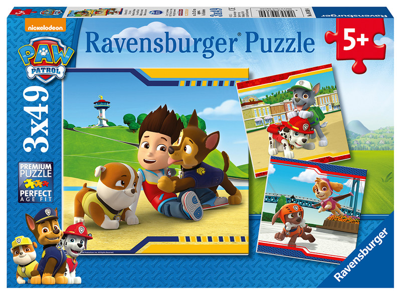 RAVENSBURGER - Paw patrol 3x49 db