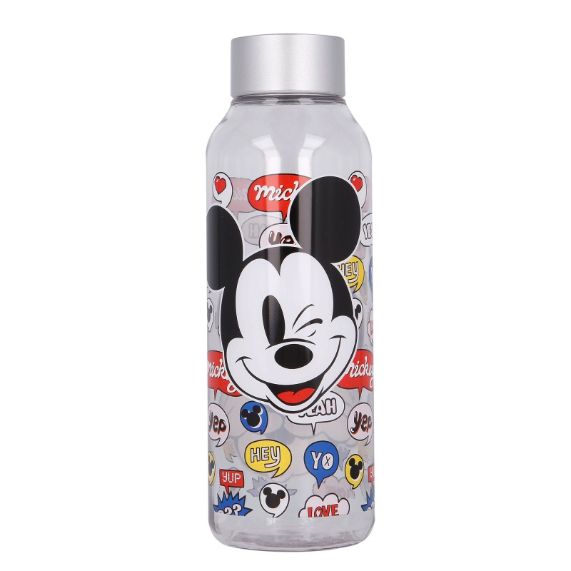 STOR - Műanyag palack MICKEY MOUSE átlátszó 660ml