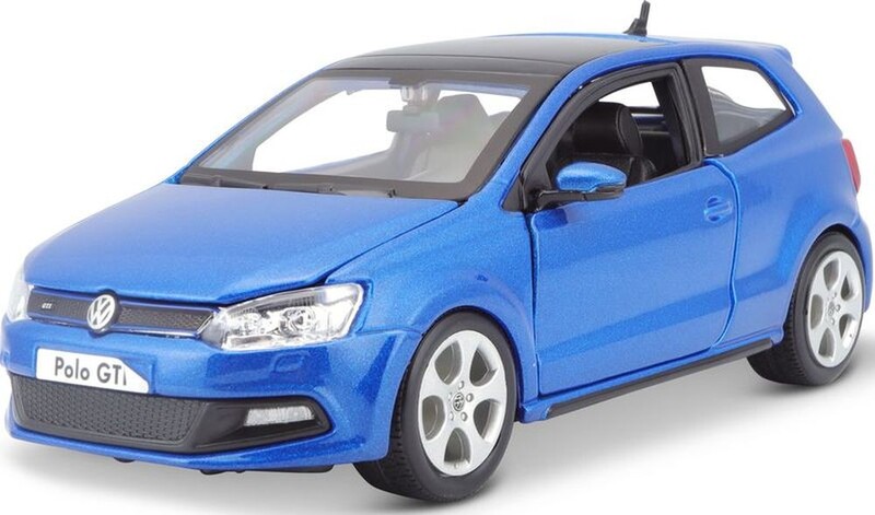 BBURAGO - Bburago 1:24 Plus Vw Polo Gti Mark 5 kék