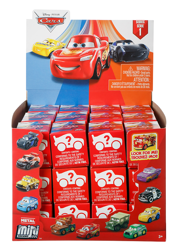 MATTEL - Cars 3 Mini autók