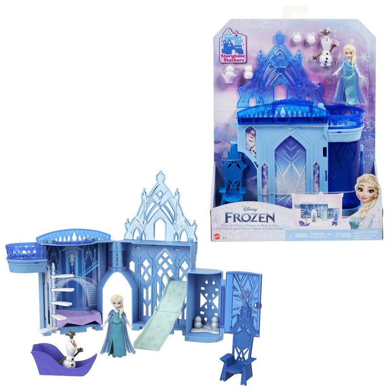 MATTEL - Frozen kisbaba és a hó meglepetés játékkészlet