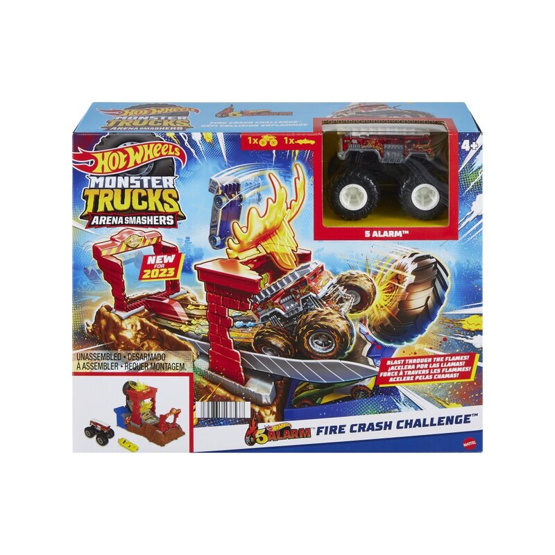 MATTEL - Hot Wheels Monster Trucks Arena: Racing Challenge játékkészlet