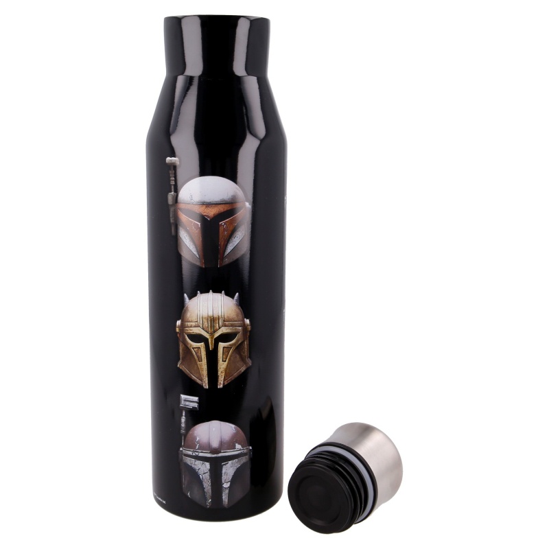 STOR - Rozsdamentes acél STAR WARS Mandalorian 580 ml-es palack / termosz