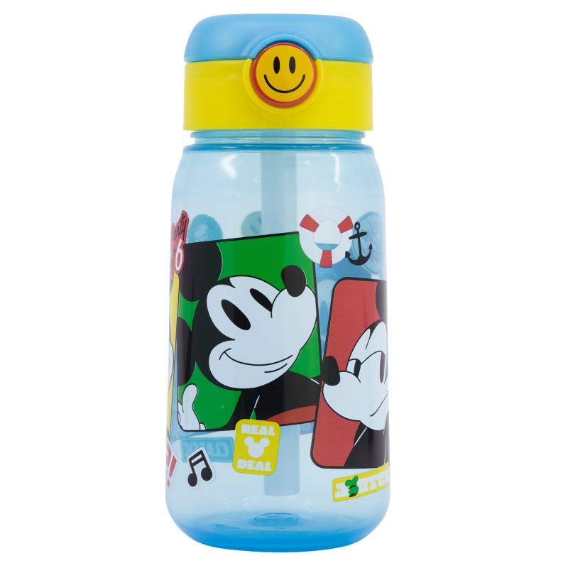 STOR - Műanyag palack automatikus nyitással MICKEY MOUSE