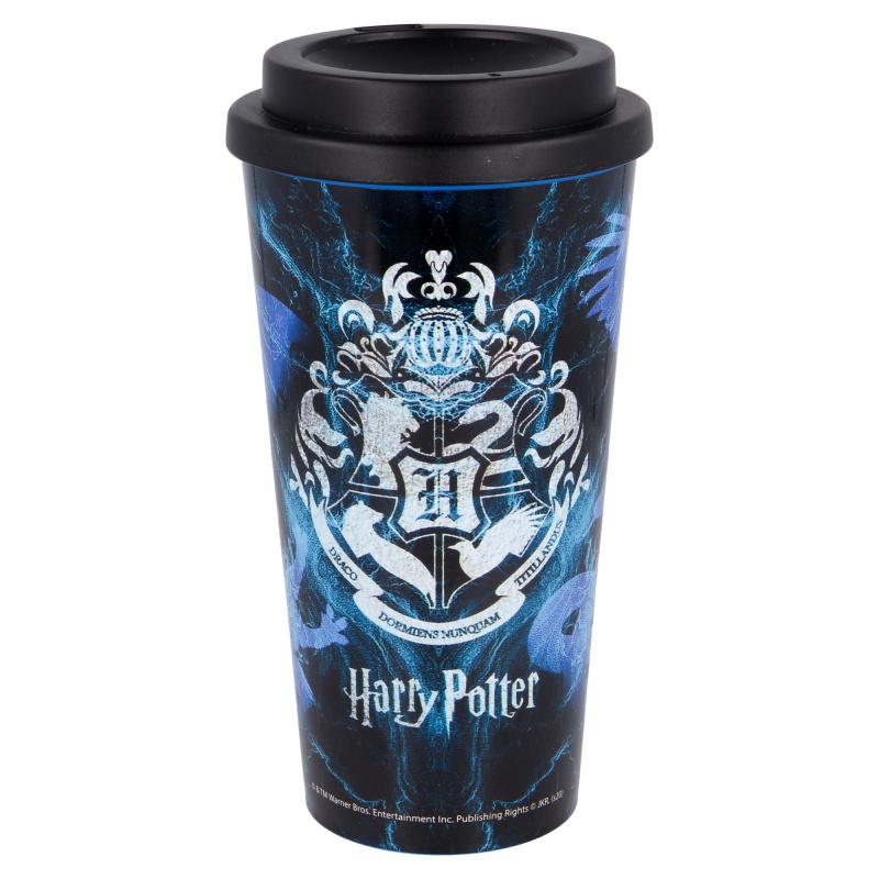 STOR - Műanyag termo bögre fedővel HARRY POTTER 520ml